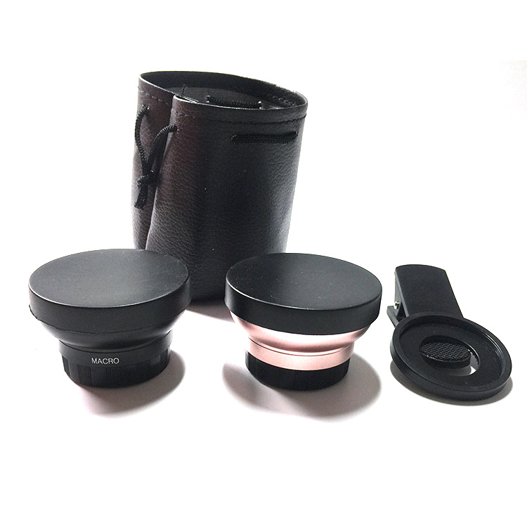 0.45x wide-angle lens + 12.5x macro two-in-one super wide-angle large wide-angle lens factory direct sales