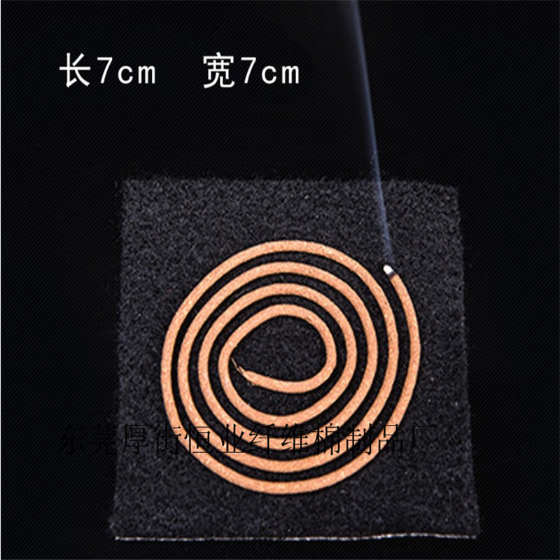 Fireproof Cotton Flame Retardant Insulation Incense Burner Pad Aluminum Foil Combustion Fireproof Cloth Incense Burner Fireproof Cotton