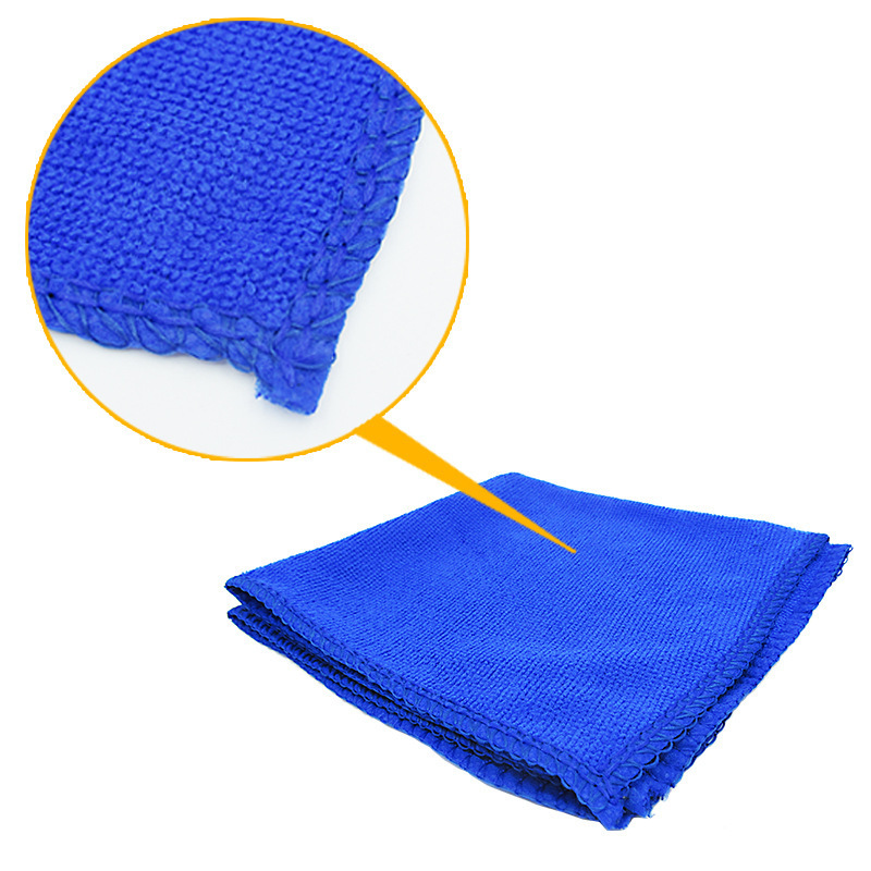 Microfiber small square towel gift towel car wash waxing stall cleaning towel car supplies 30*70