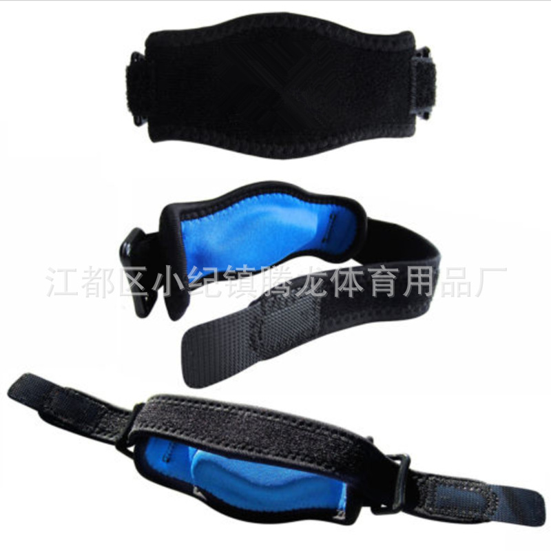 Cross-border main push sports pressurized elbow protection badminton tennis adjustable elbow protection sponge protection wholesale