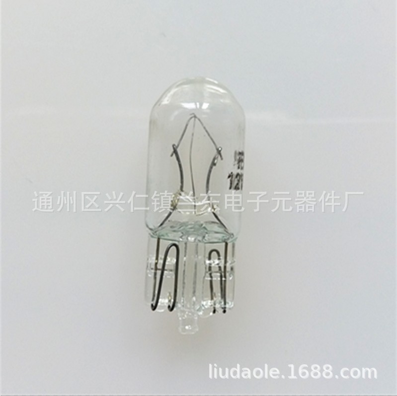 Car Truck bulb 12V24V3W5W small bulb T10 width indicator license plate light turn light
