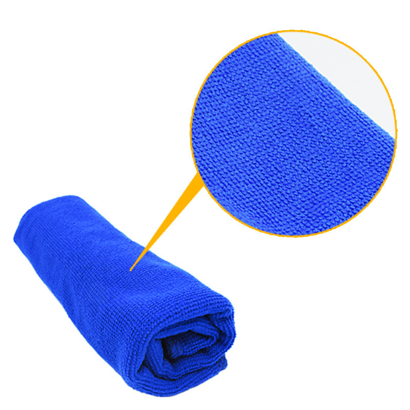 Microfiber small square towel gift towel car wash waxing stall cleaning towel car supplies 30*70