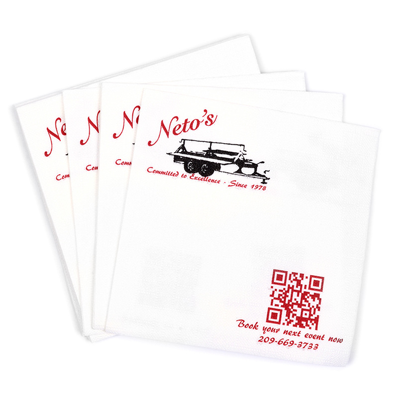 Cross-Border Colorful Napkins Printed Square Napkins Advertising Napkins Printable Logo Cocktail Napkins 330*330