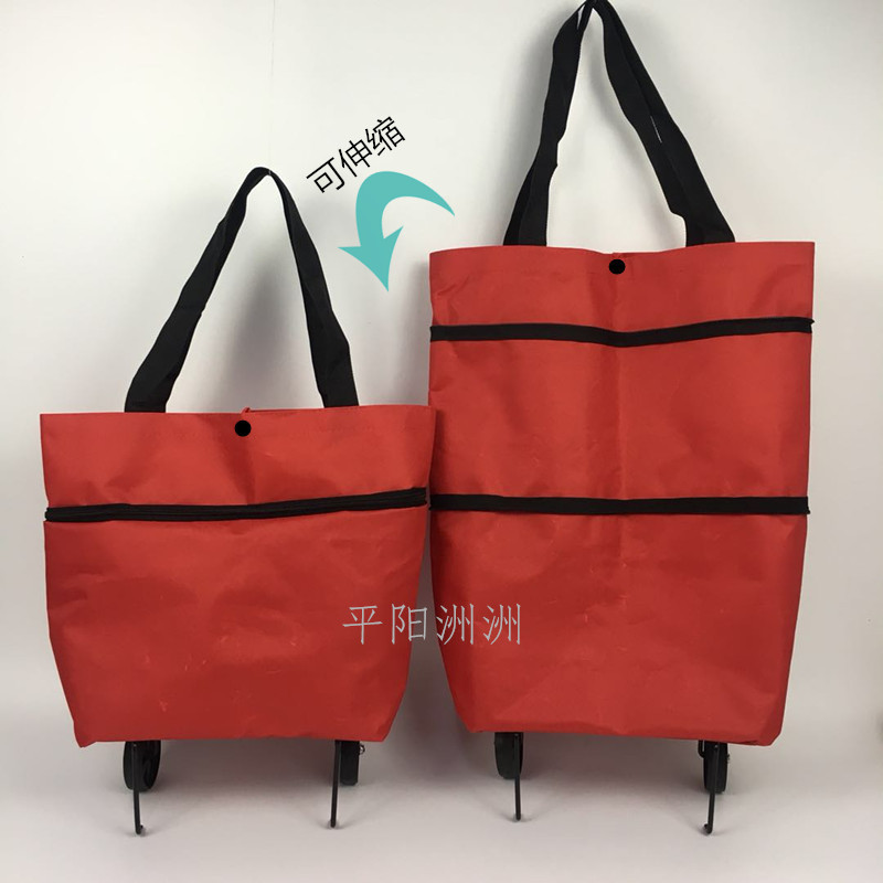 Factory wholesale high quality tug bag shopping cart shopping cart foldable backable multi-function wheel bag with hot sale