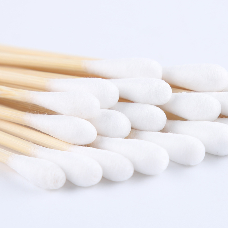 Enhui Medical Medical Single Head Cotton Swab Sterile Disposable Wound Cleaning Ear Medicine Medical Degreasing Cotton Wholesale