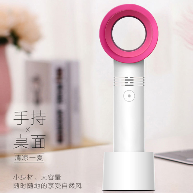 Source factory in stock zero9 handheld bladeless fan usb rechargeable desktop small fan mini portable eyelash fan