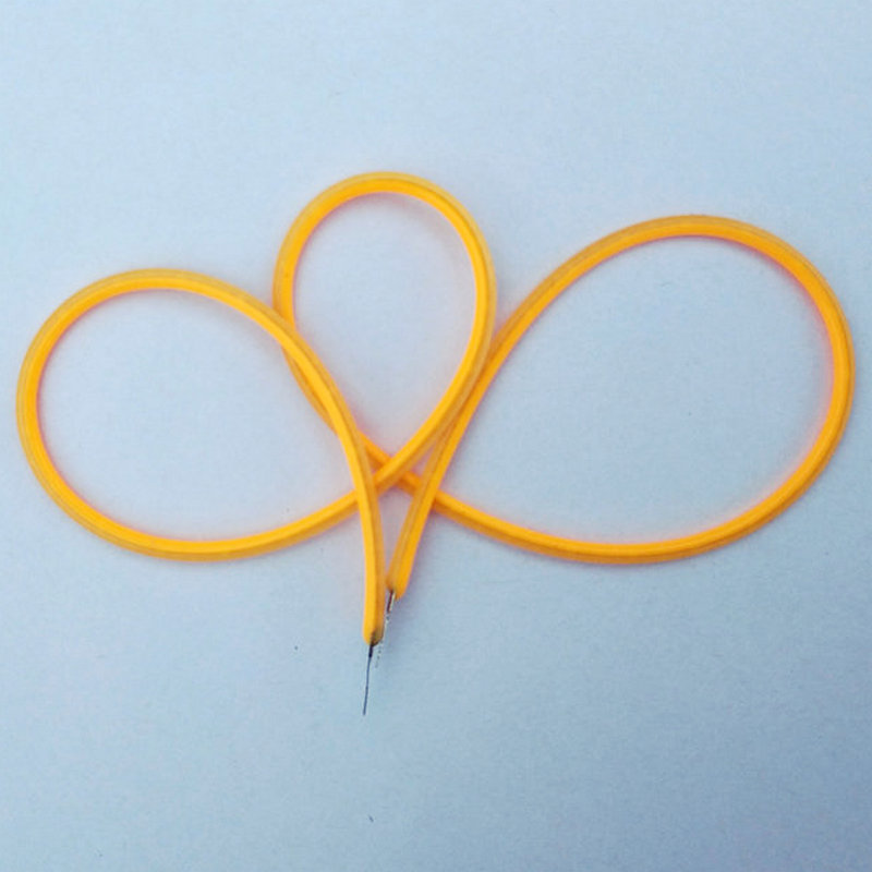 Cross-Border LED 300mm soft filament flexible light bar 1 string 200 and 3v yellow light red Green Blue Pink in stock