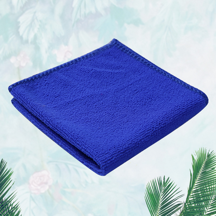 130G/M Fiber Square Towel Cleaning Rag Hand Towel Car Gift Disposable Rag Small Square Towel Towel Wholesale
