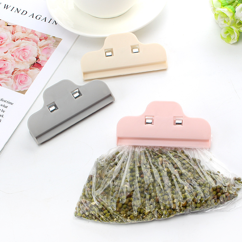 Household Food Sealing Clip Strong Fresh-Keeping Sealing Clip Plastic Bag Milk Powder Tea Snack Sealing Clip Sealing Clip