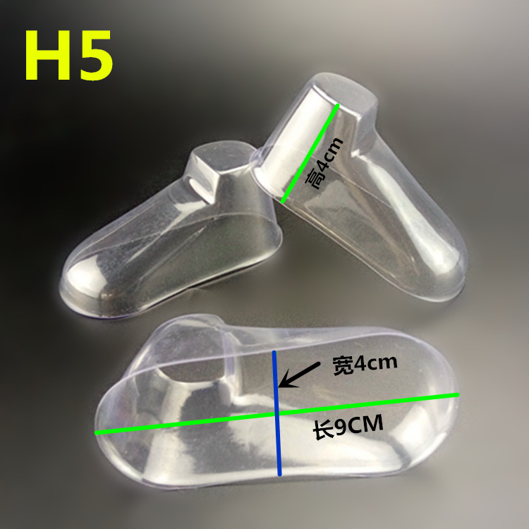 9cm baby socks floor socks doll socks dispensing socks plastic transparent foot mold socks support socks