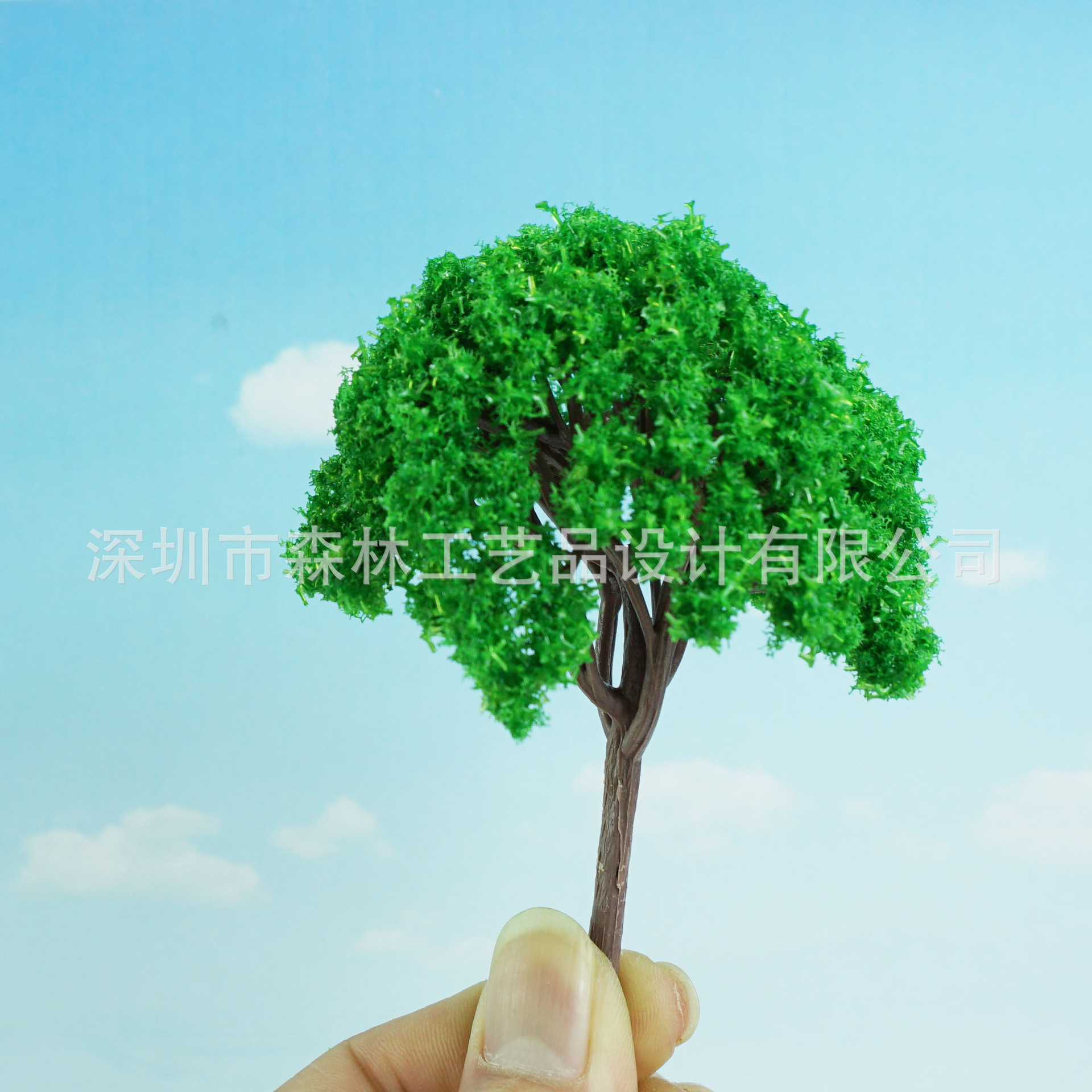 Sand table model tree moss micro landscape decoration green simulation plant ball tree-mesoporous tree powder