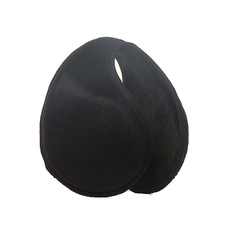 Winter men's warm earmuffs fleece-lined thick plush back wearing earmuffs cold-proof ear warm fashion ear bag wholesale