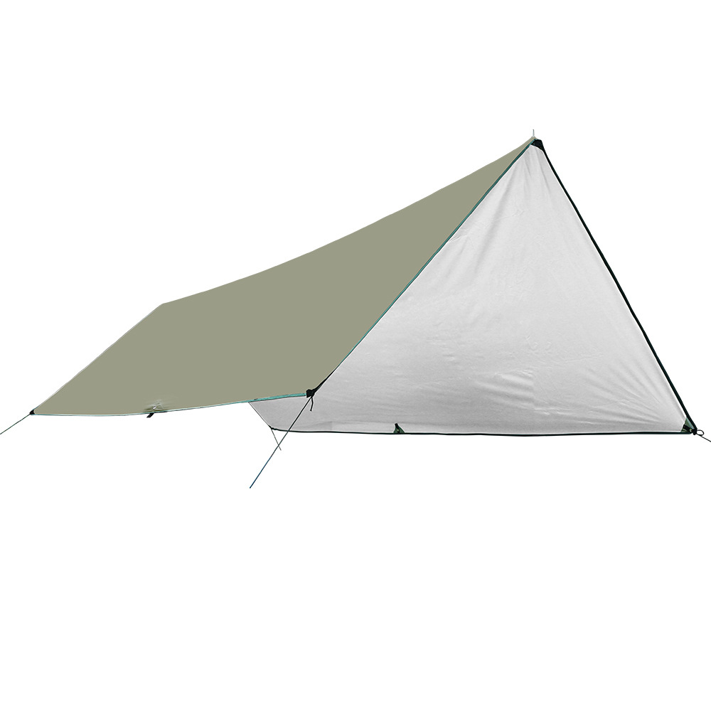 Source manufacturers outdoor silver-coated canopy multifunctional mat simple tent outdoor camping supplies wholesale