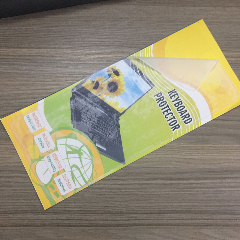 Завод SOURCE / защитная пленка для клавиатуры обычного ноутбука 15.6 дюйма, силиконовая пылезащитная пленка