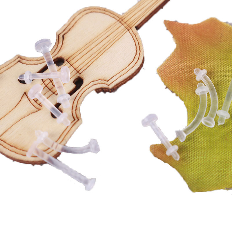 Factory direct supply PP material nose nail lip nail human body puncture jewelry supply foreign trade nose ring PP nose nail