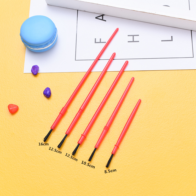 Масляная кисть пластиковая ручка Gouxie DIY детская кисть