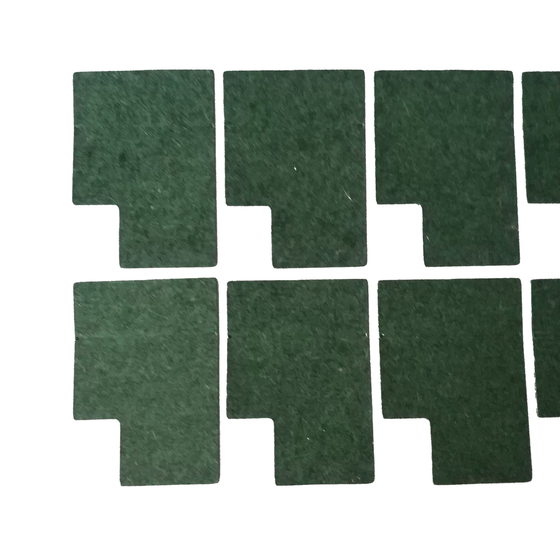 Adhesive Green Paper Battery Green paper fireproof flame retardant coated green paper processing motor insulation paper punching