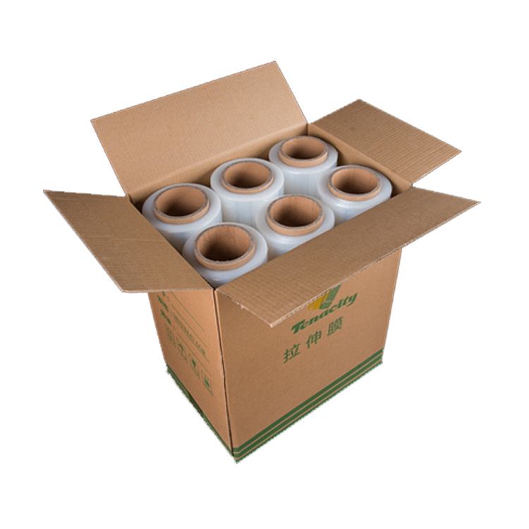 Hongzhan Factory Stretch Film Wrapping Film Transparent Film Industrial Hand Wrapping Film Stretch pe Wrapping Film Wholesale