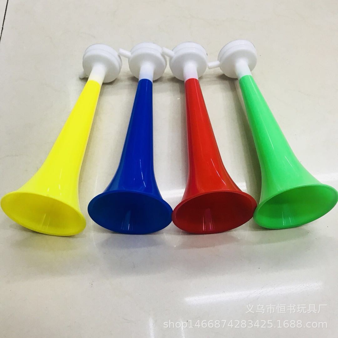 Plastic Horn Sports Meeting Fans Cheering Event Competition 22cm Kidsren's Toys Factory Direct Sales Large Horn