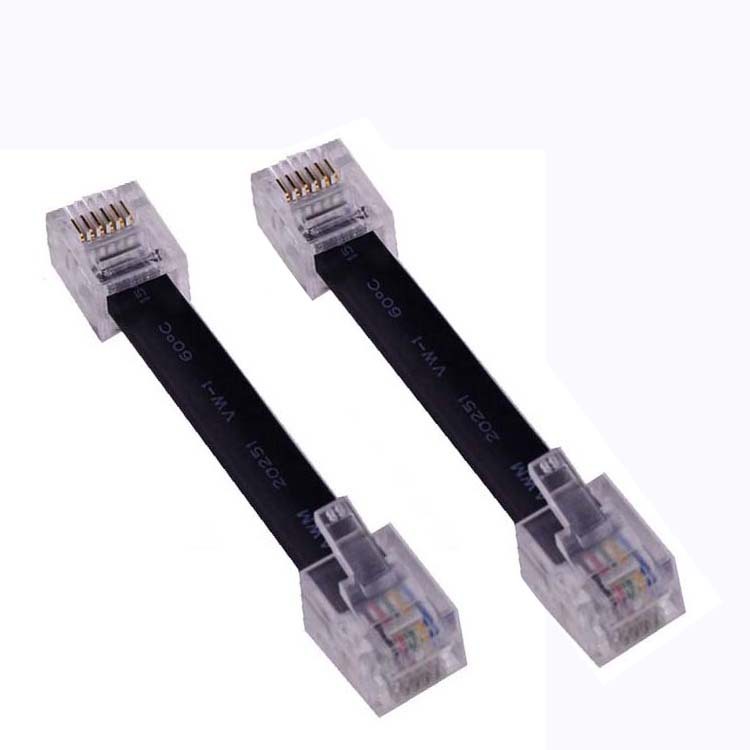 Прямые продажи завода в Шэньчжэне шести-жильный плоский телефонный кабель 26Awg многожильный чистый медный