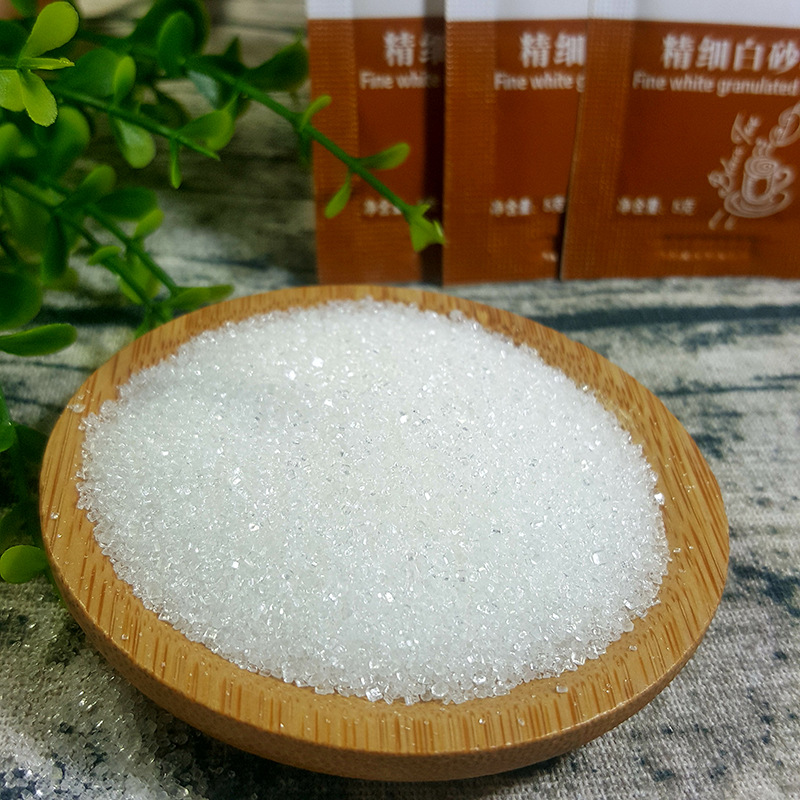 Zhongo Factory Direct 5g Fine White Sugar Bag Catering Hotel Coffee Milk Tea Mate Sugar Bag