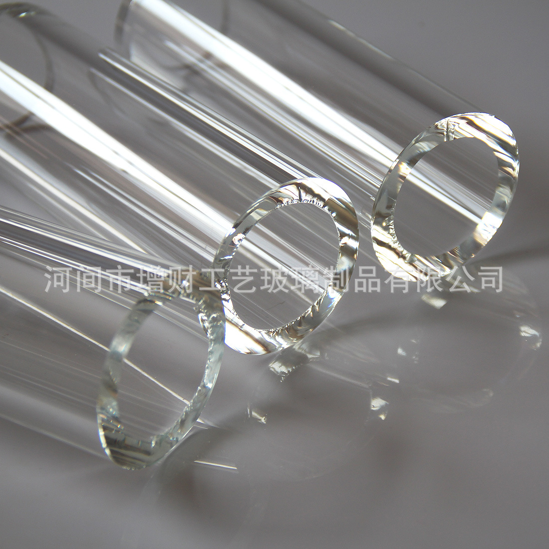 Оптовая продажа различных спецификаций круглых полых труб, высокоборо-силикатных прозрачных стеклянных трубок, устойчивых к высоким температурам