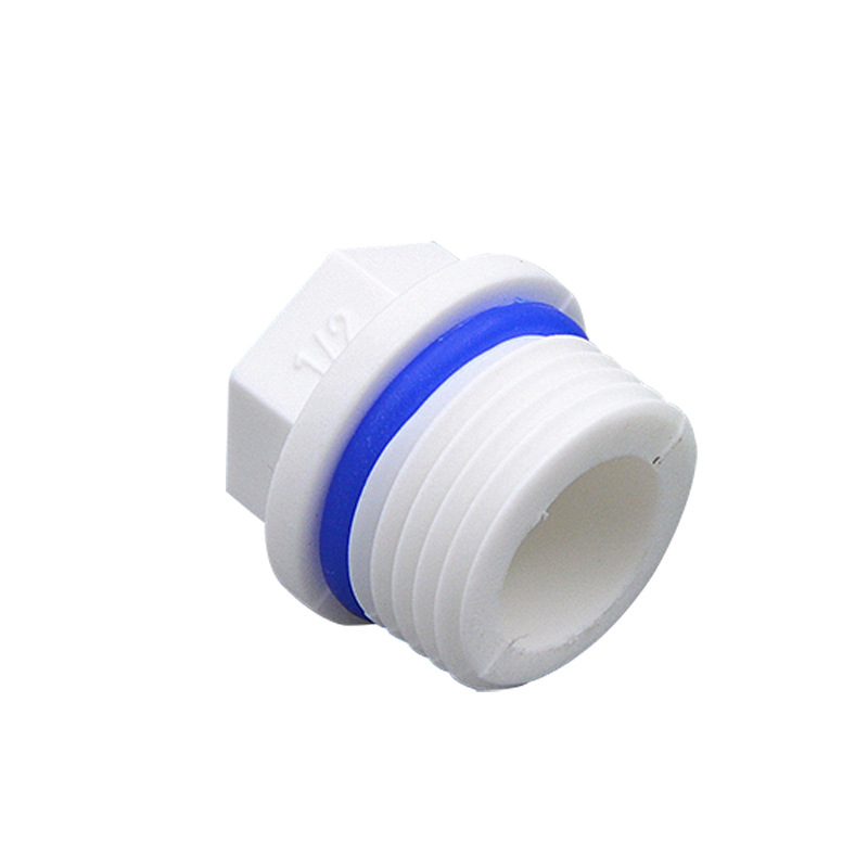 Plug plastic water pipe 4 points PPR pipe 4 points 6 points 1 inch inner wire pipe cap 4 points lengthened ear ppr wire plug