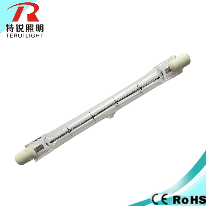 Трубка йодной вольфрамовой лампы J118 100 200 300 500W нагревательная галогенная лампа трубка солнечная трубка духовка R7S