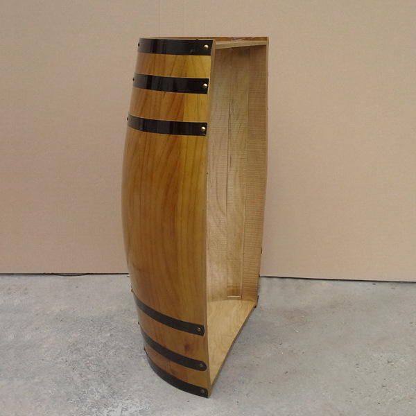 Wine Cellar Wall Bar Decoration Half Barrel Wall Hanging Oak Wine Barrel Cover Bottom Wine Oak Barrel Wholesale Ordering