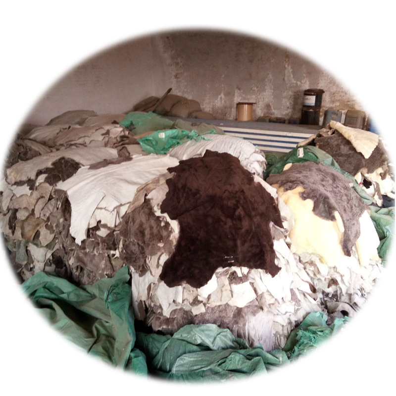 Wool Sheep Sheared Fragments Large Fur Integrated Wool Mattress Lining Material Wool Material Wholesale