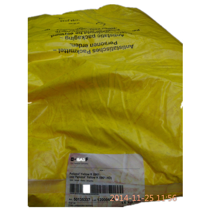 Imported German Basf K0961Hd Green Light Yellow 138 Pigment Yellow Food-Grade Green Light Yellow Rubber and Plastic Ink