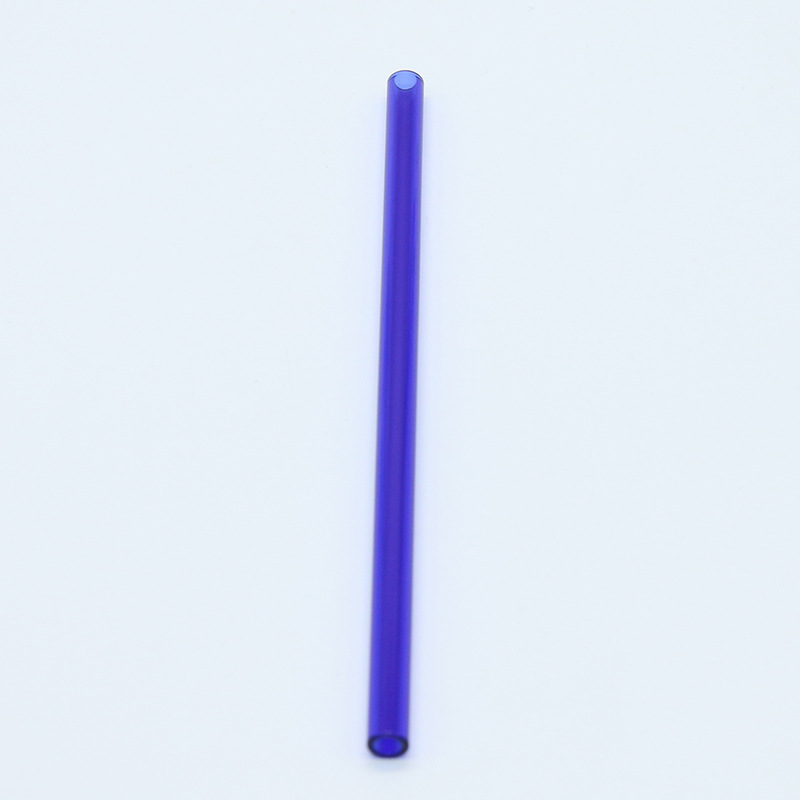 Manufacturer Wholesale 8X150Mm Glass Straws High Borosilicate Colorful Heat-Resistant Environmentally Friendly Creative Straws E-Commerce Spot