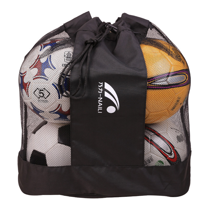 Soccer Storage Bag Basketball Large Net Bag Volleyball Net Bag Small Shoulder Bag Outdoor Sports Bag Ball Games Training Equipment