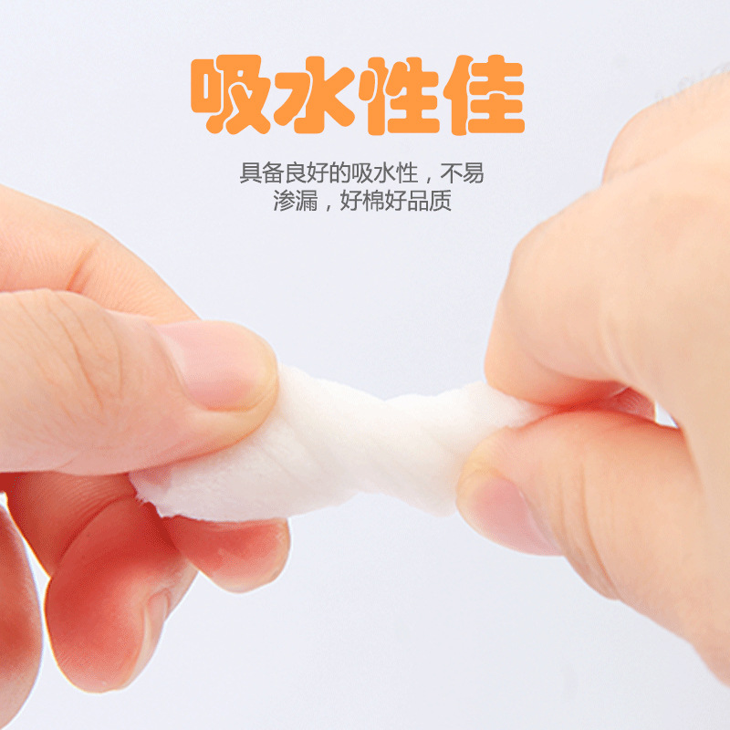 Tattoo Embroidery Thickeneded Makeup Cotton Pads Makeup Remover Cotton Non-Shedding Pure Cotton Pads Double Layer Tearable Sheets Tattoo Supplies