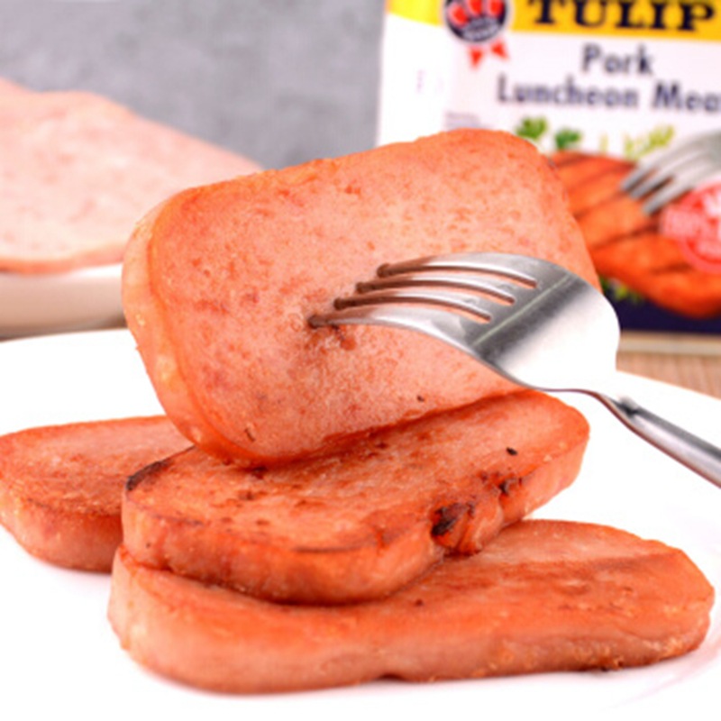 Danish imported Tulip lunch meat canned 198g/canned hot pot sandwich partner lunch meat