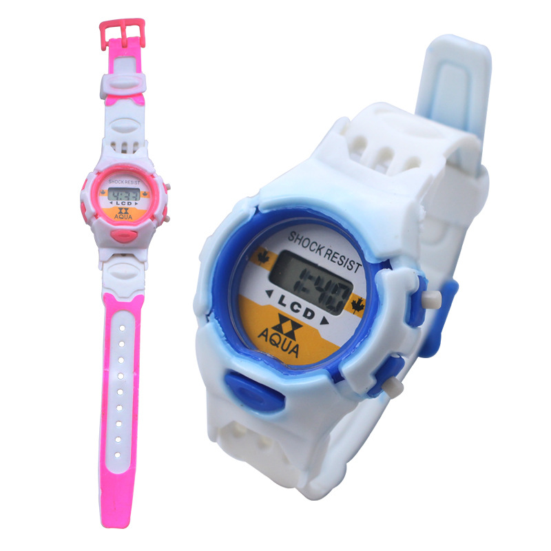Children's Electronic Watch Boys Girls Watch Sports Cartoon Electronic Watch Kindergarten Children's Gift Wholesale