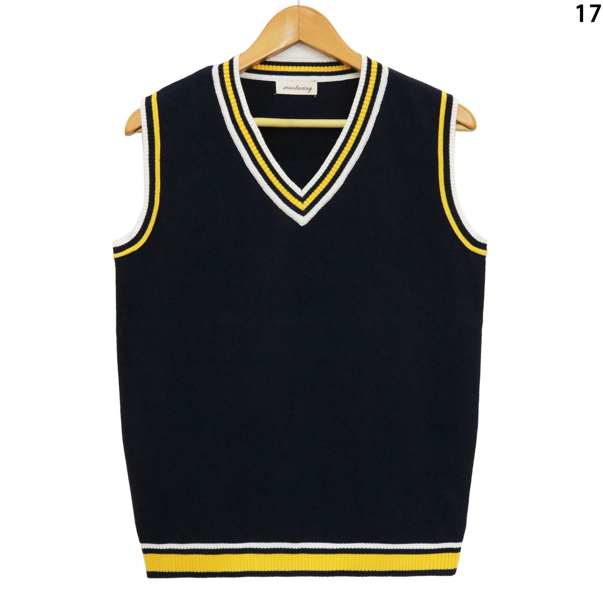 New Spring & Fall Sweaters for Men and Women, Cute Cartoon Preppy Style Student Jk School Uniform Vests