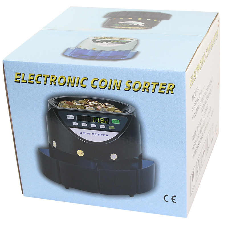 XD-9200 coin sorter optional countries European and American British horse Thai baht and other national clearing machine with handle