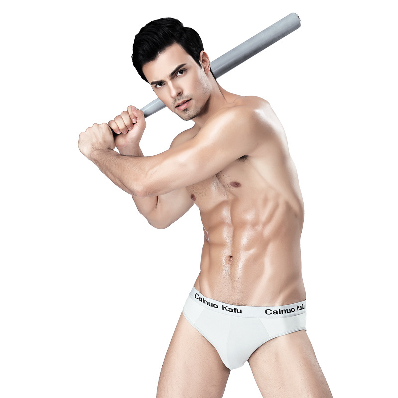 Men's Bag Large Size Milk Silk Briefs Bulk Breathable Sexy Men's Underwear Comfortable Shorts Head Stall