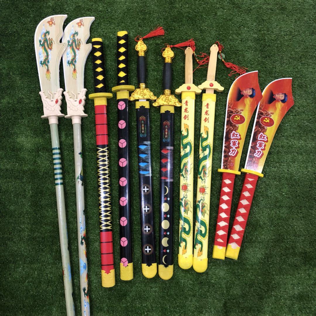 Детские деревянные игрушки, самурайский меч, игрушки на ярмарке