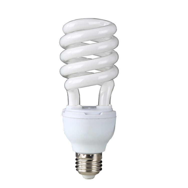 Factory Direct supply three primary color energy-saving lamp screw E27 spiral energy-saving bulb 26W 36W 40W