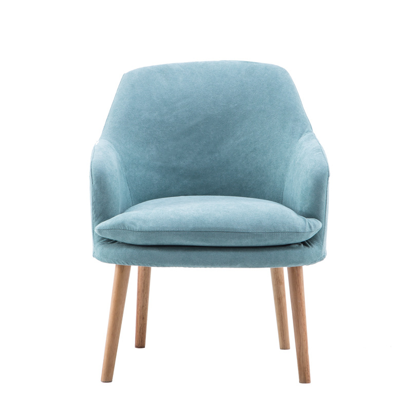 Scandinavian Fabric Bean Bag Living Room Bedroom School Hotel Rental House Balcony Table and Chair Combination Single Sofa Chair