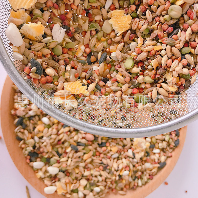 Bulk squirrel food fruit food seafood food hamster self-food staple food snacks pet pigeon food bird food hamster food