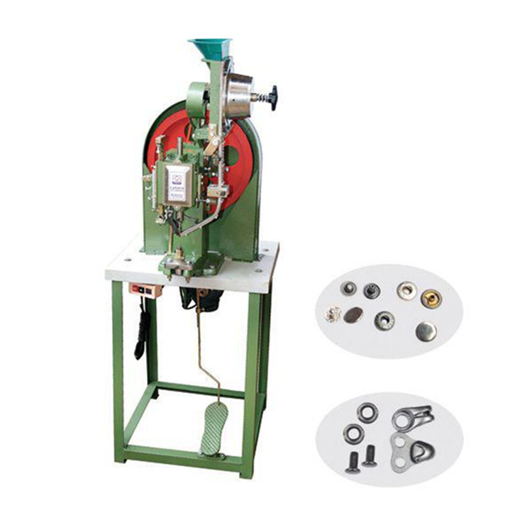 Semi-automatic Riveting Machine Foot-operated Single-sided Pressing Nail Buckle Machine Automatic Riveting Supply Various Accessories