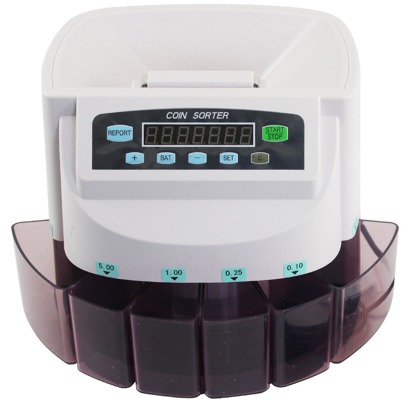 Сортировщик монет XD-9200, опциональные страны, с ручкой