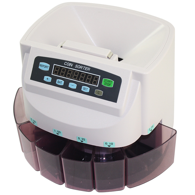 XD-9200 coin sorter optional countries European and American British horse Thai baht and other national clearing machine with handle