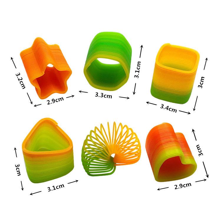 Профессиональное Производство Пластиковых Подарков Мини Игрушки Мини Радужный Круг 50мм Гашапон Маленькие Подарки Большие Игрушки Маленькие Игрушки