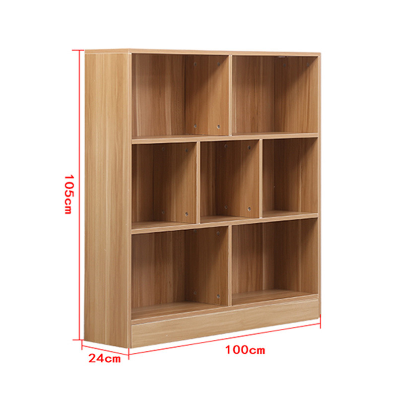 New Modern Chinese Low Bookcase Creative Free Combination Bookshelf Simple Storage Children's Locker Factory Direct Sales