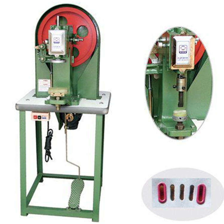 Semi-automatic Riveting Machine Foot-operated Single-sided Pressing Nail Buckle Machine Automatic Riveting Supply Various Accessories