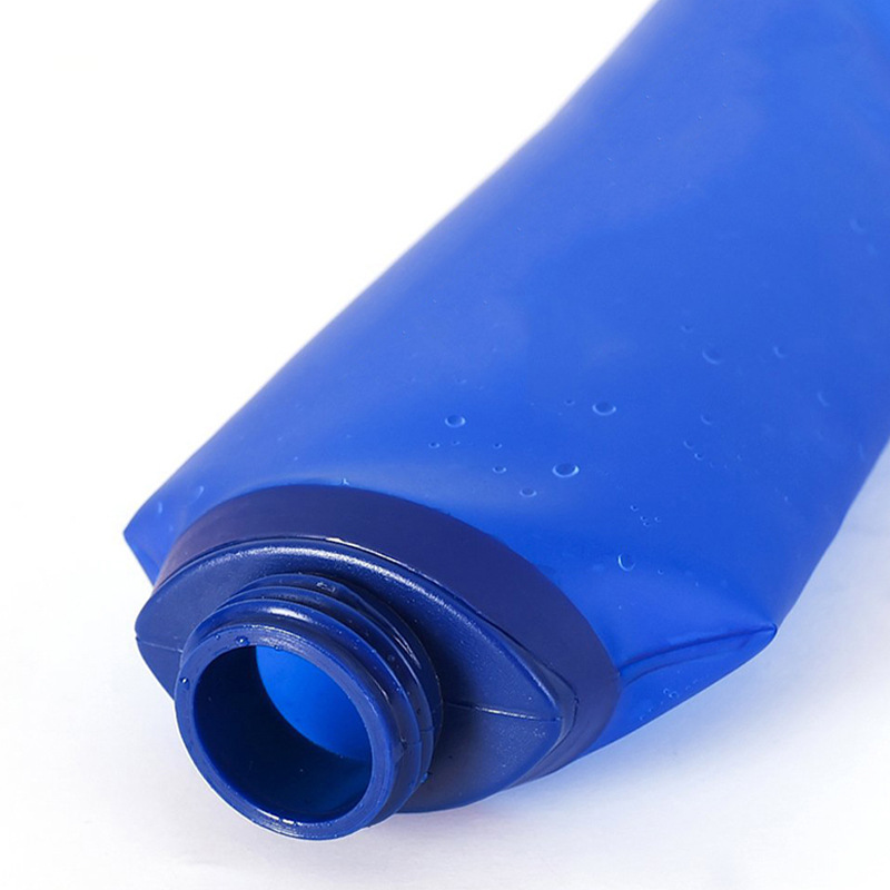 Cross-border folding soft water bottle outdoor drinking bottle hiking TPU soft water bottle riding portable sports soft water bottle customization